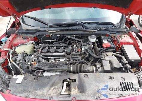 2017 Honda Civic Ex-L из США, поврежденный, VIN 2HGFC1F71HH640075